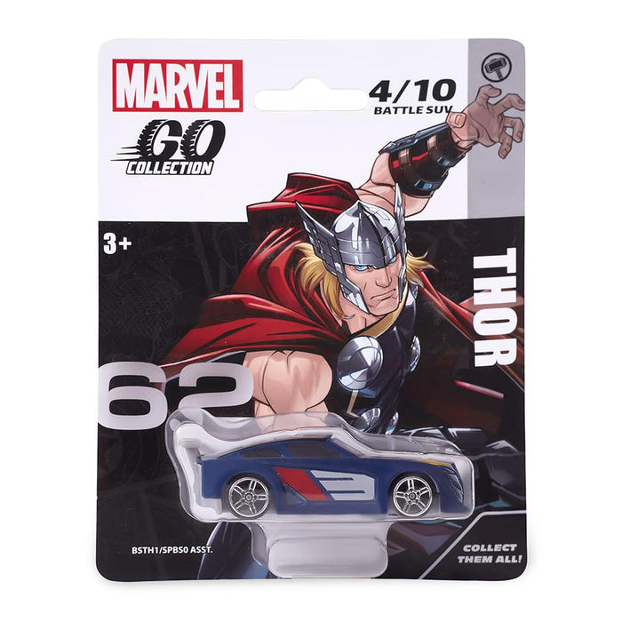 Marvel Diecast Battle SUV Wave 1 Toy Car Go Collection Set of 6-Vehicles-Marvel-Toycra