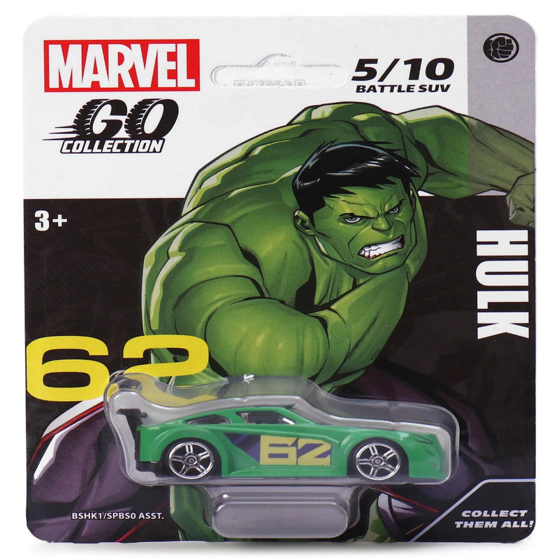 Marvel Diecast Battle SUV Wave 2 Toy Car Go Collection Set of 6