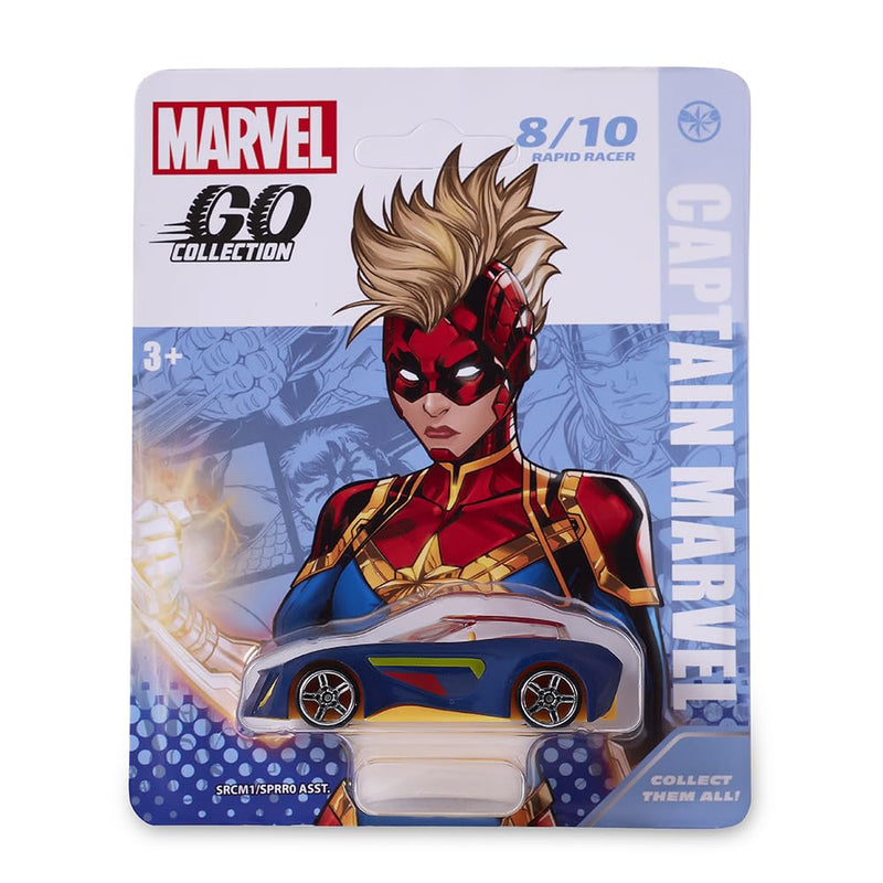 Marvel Diecast Rapid Racer Wave 1 Toy Car Set of 6