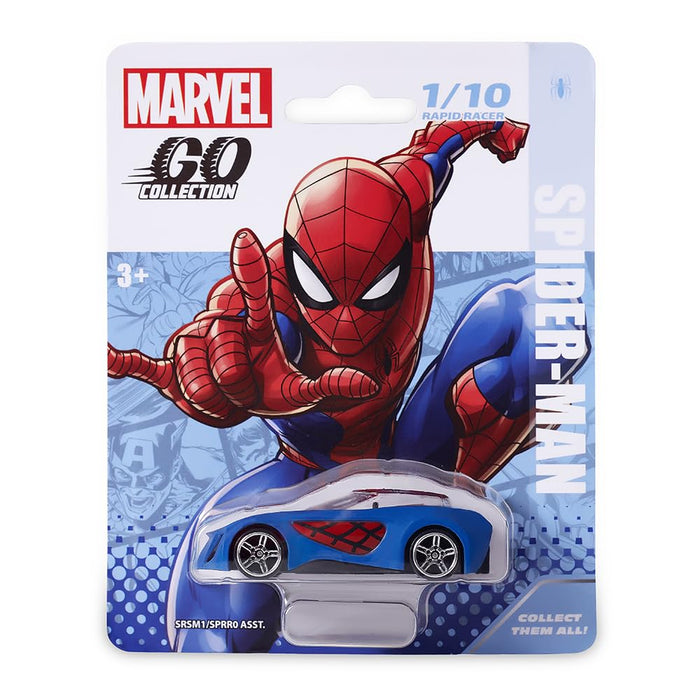 Marvel Diecast Rapid Racer Wave 1 Toy Car Set of 6-Vehicles-Marvel-Toycra