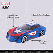 Marvel Diecast Rapid Racer Wave 2 Toy Car Set of 6