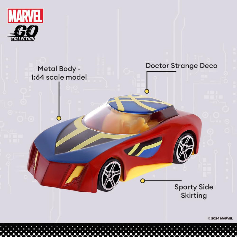 Marvel Diecast Rapid Racer Wave 2 Toy Car Set of 6