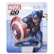 Marvel Diecast Rapid Racer Wave 2 Toy Car Set of 6