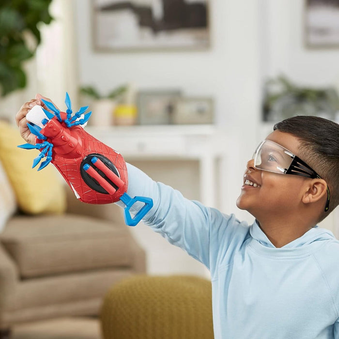 Arachno Spider-Man Arachno Blaster Marvel Mech Strike Spider-Man Nerf Blaster ...