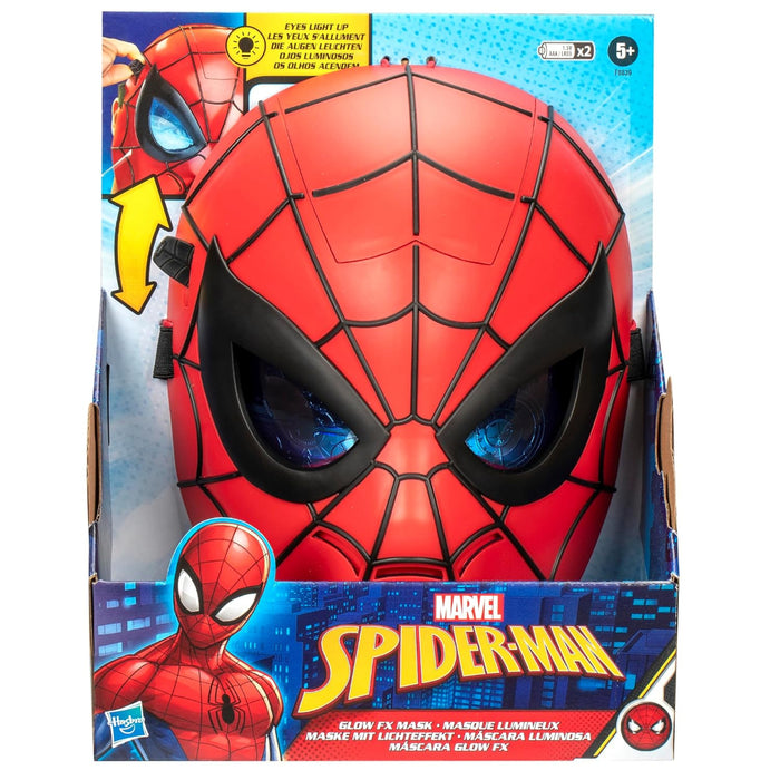 Marvel Spider-Man Glow FX Mask Role Play Toy for Kids-Action & Toy Figures-Hasbro-Toycra
