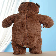 Masha And The Bear Plush Bear Soft Toy Brown - 40 cm