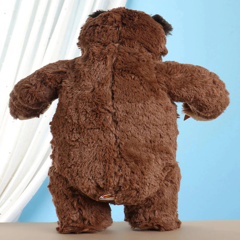Masha And The Bear Plush Bear Soft Toy Brown - 40 cm