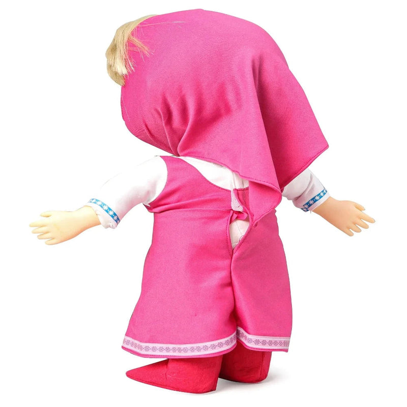 Masha And The Bear Soft Bodied Masha Doll Pink - Height 39 cm
