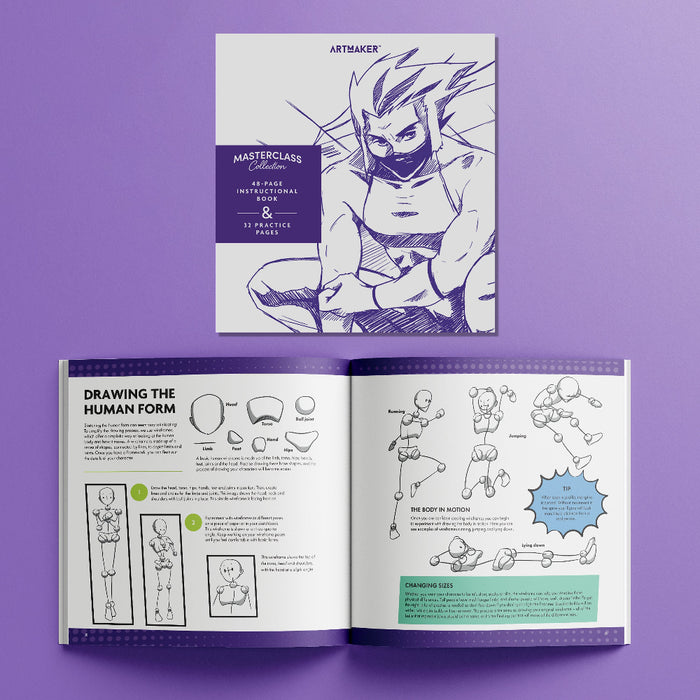 Masterclass Collection Manga Art-Activity Books-RBC-Toycra