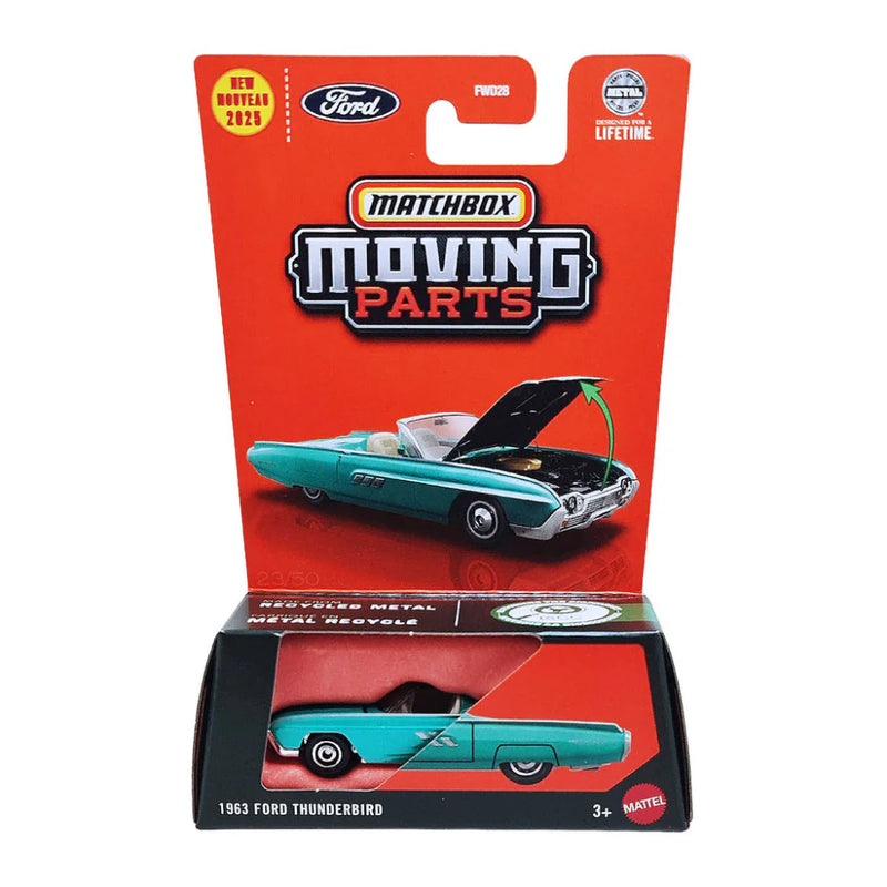 Matchbox 2025 Moving Parts Vehicle Set of 2