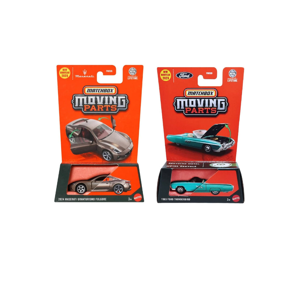 Matchbox 2025 Moving Parts Vehicle Set of 2 | Buy Online at Toycra