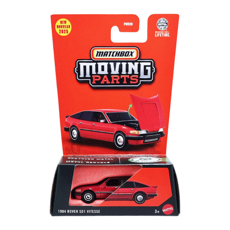 Matchbox 2025 Moving Parts Vehicle Set of 6