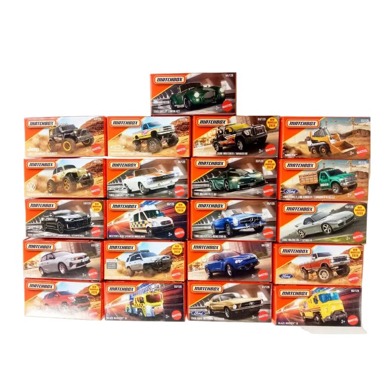 Matchbox 2026 Power Grabs Vehicles Set of 21 -New
