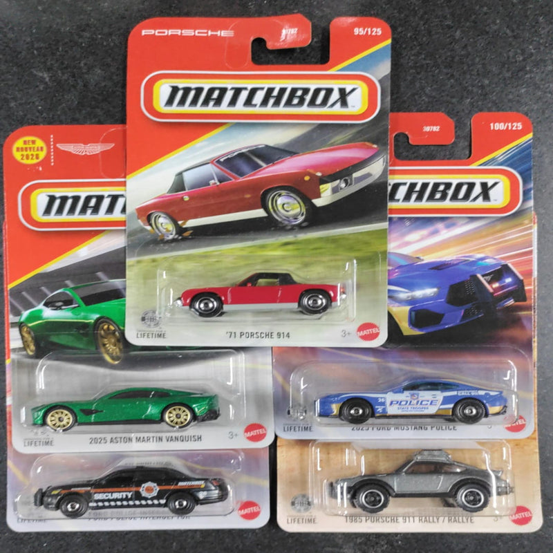 Matchbox 2026 Set of 5 Car
