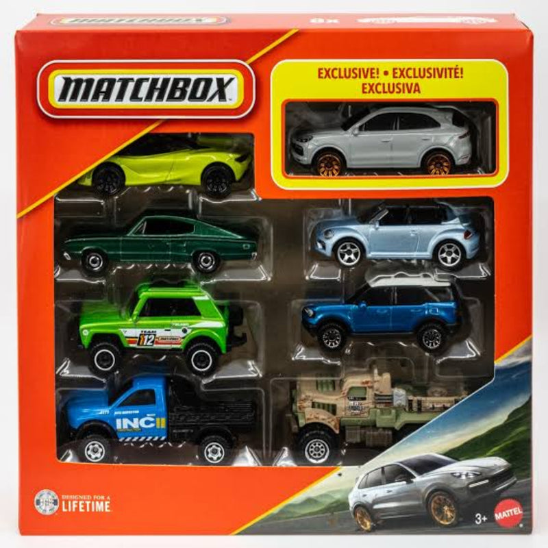 Matchbox 2026 Toy Cars or Trucks 8-Pack, Die-Cast 1:64 Scale Vehicles