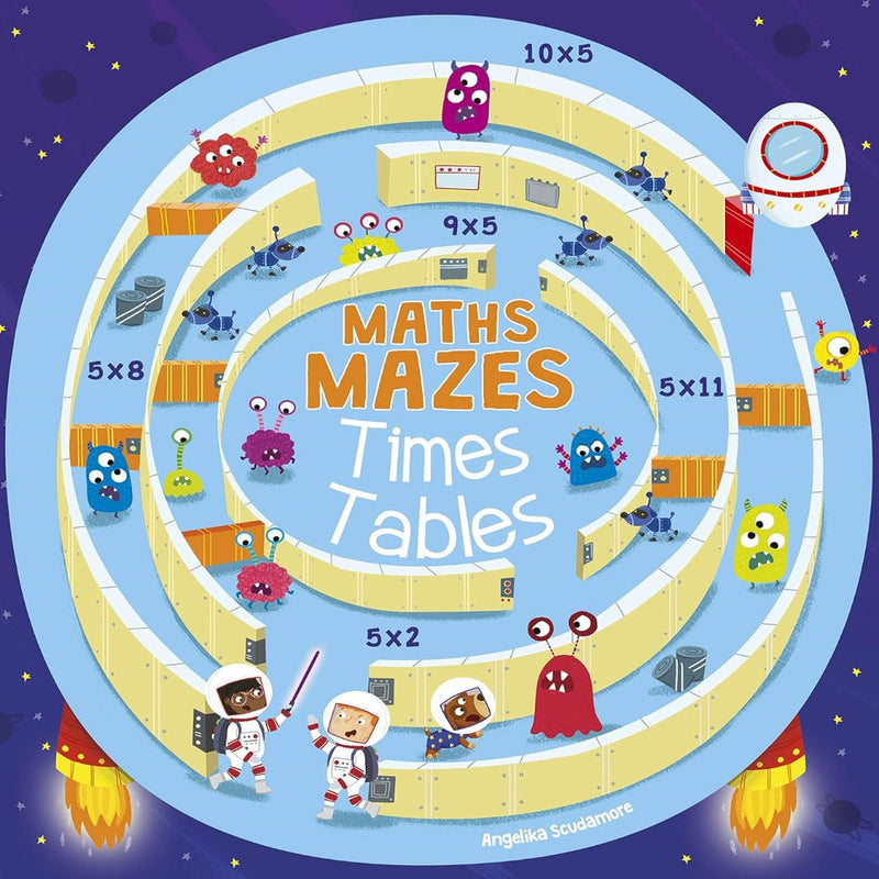 Math Mazes Times Tables