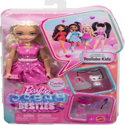 Mattel Barbie Dream Besties Malibu” Fashion Doll & Accessories-Dolls-Mattel-Toycra