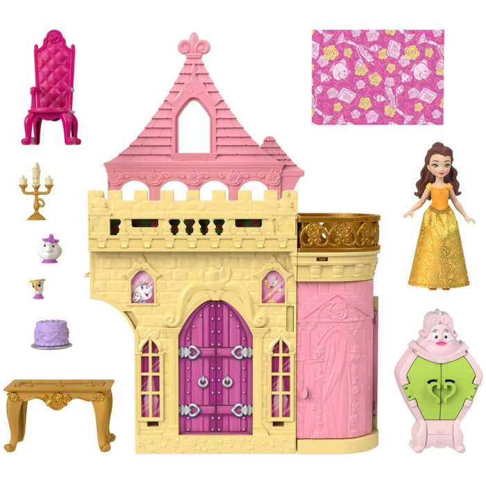 Mattel Disney Princess Storytime Stackers Belle's Castle-Dolls-Mattel-Toycra