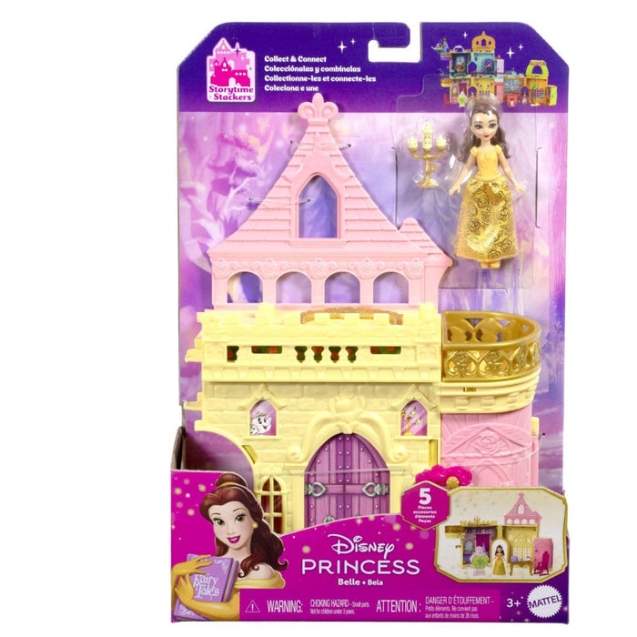 Mattel Disney Princess Storytime Stackers Belle's Castle-Dolls-Mattel-Toycra