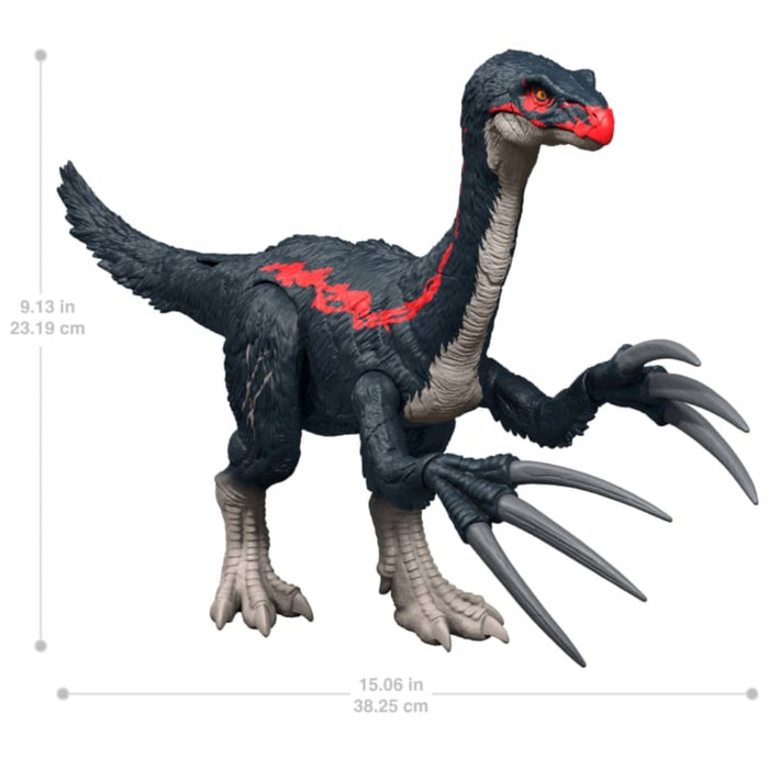 Mattel Jurassic World Slash N Roar Therizinosaurus Dinosaur Figure-Action & Toy Figures-Mattel-Toycra