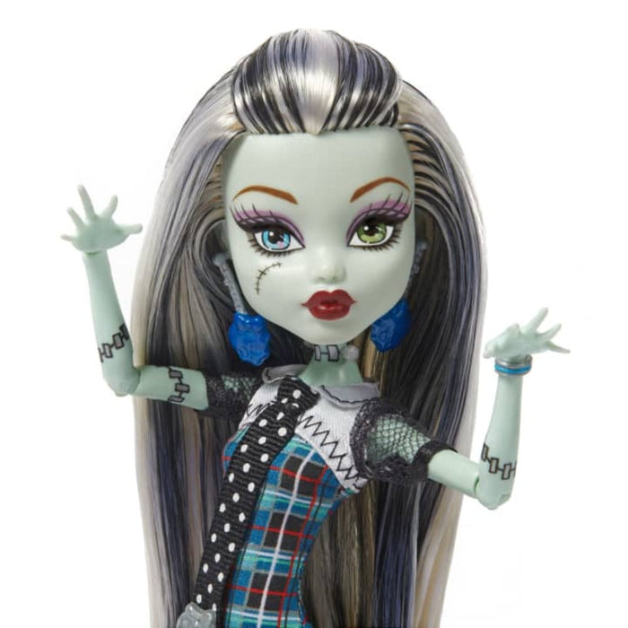 Mattel Monster High Frankie Stein Reproduction Doll With Doll Stand & Accessories-Dolls-Monster High-Toycra