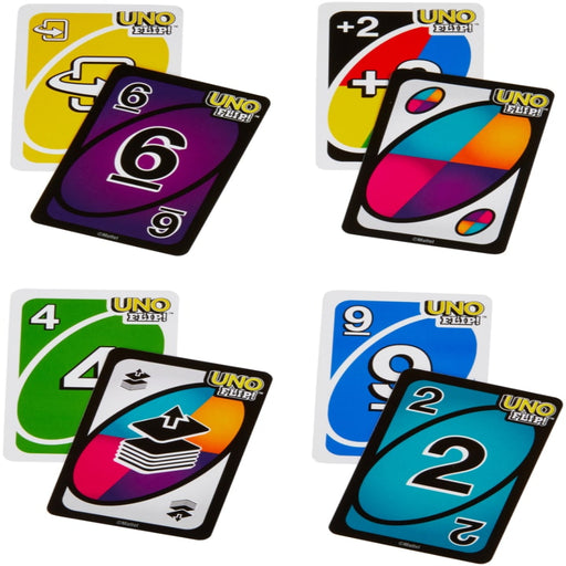 Mattel UNO Flip! Card Game With Double-Sided Deck For Families & Game-Family Games-Mattel-Toycra