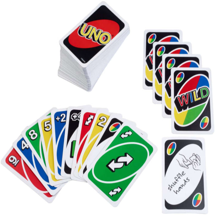 Mattel Uno Playing Card Game Classic-New-Family Games-Mattel-Toycra
