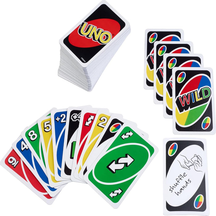 Mattel Uno Playing Card Game-Family Games-Mattel-Toycra