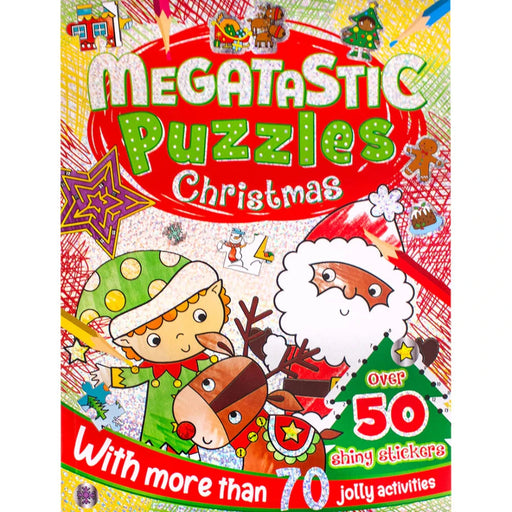 Megatastic Puzzles Christmas-Activity Books-SBC-Toycra