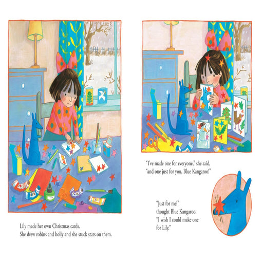 Merry Christmas, Blue Kangaroo!-Picture Book-Hc-Toycra