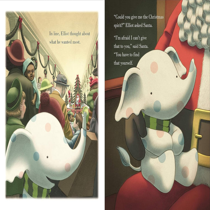 Merry Christmas, Little Elliot-Board Book-Pan-Toycra