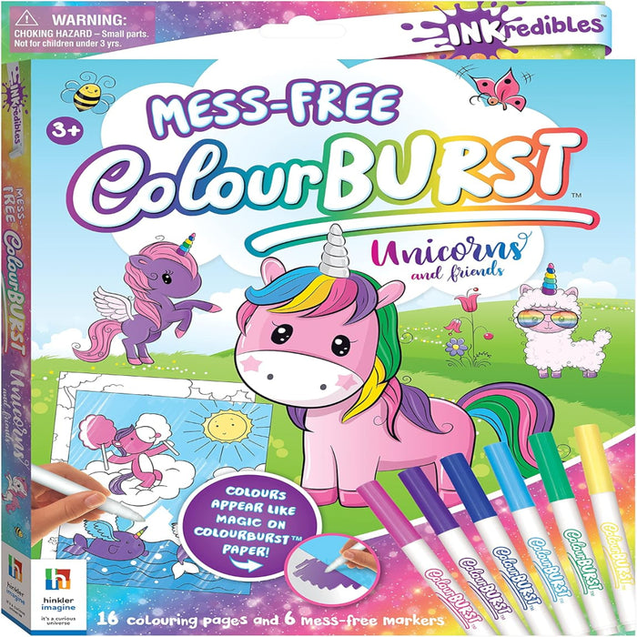 Mess-Free ColourBurst Unicorns & Friends-Activity Books-RBC-Toycra