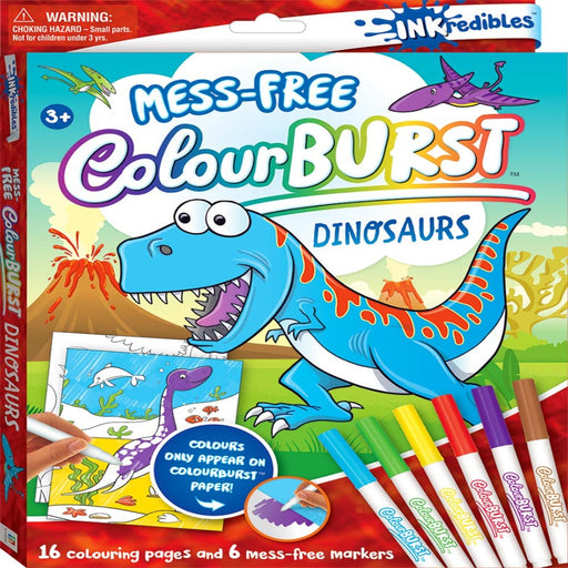Mess-Free Colourburst Dinosaurs-Activity Books-SBC-Toycra