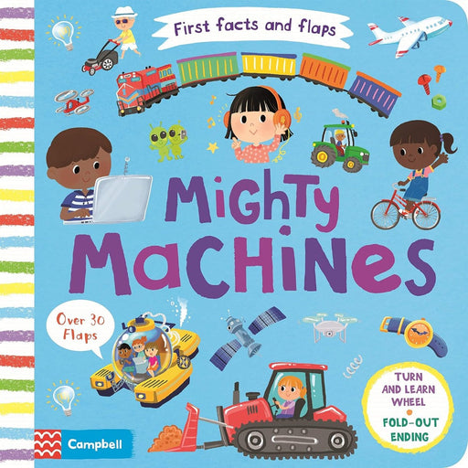 Mighty Machines-Board Book-Pan-Toycra