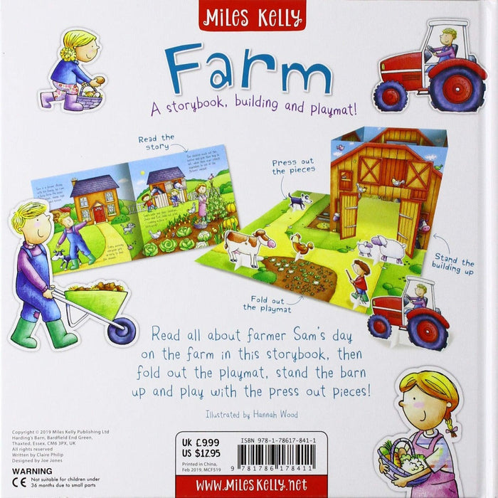 Miles Kelly A storybook building and playmat!-Board Book-SBC-Toycra