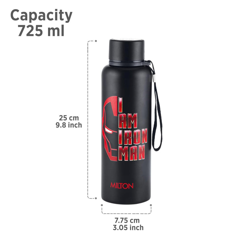 Milton Artedge 750 Thermosteel Vacuum Insulated Water Bottles - 725Ml