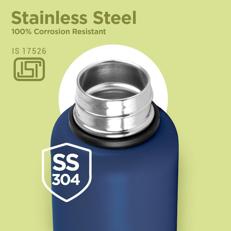 Milton Artedge 750 Thermosteel Vacuum Insulated Water Bottles - 725Ml