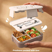 Milton Bravo 3 Steel Thermoware Lunchbox