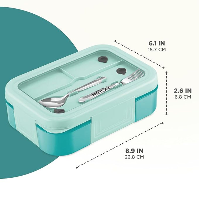 Milton Ethan 3 Steel Thermoware Lunchbox