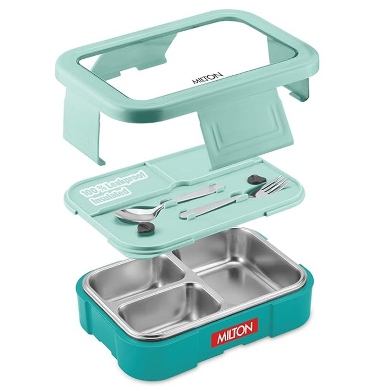 Milton Ethan 3 Steel Thermoware Lunchbox