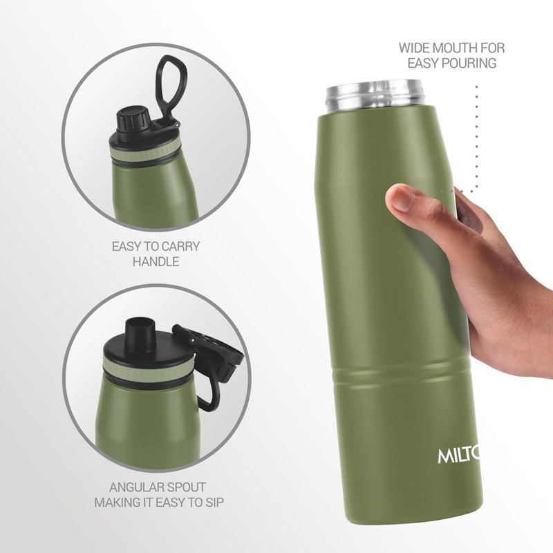 Milton Sparkle 600 Thermosteel Water Bottle -620ML
