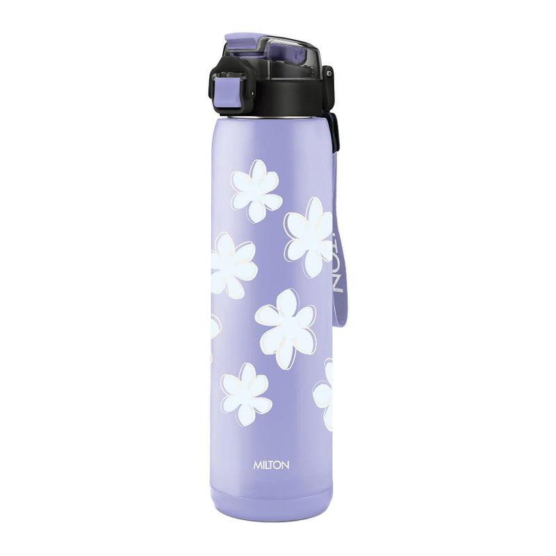 Milton Steel Edge 600 Thermoware Bottle With Twin Lid - 500Ml