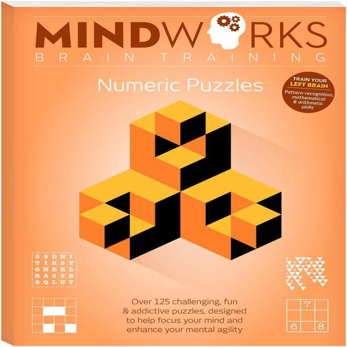 Mindworks Brain Training Series 1: Numeric Puzzles-Activity Books-SBC-Toycra