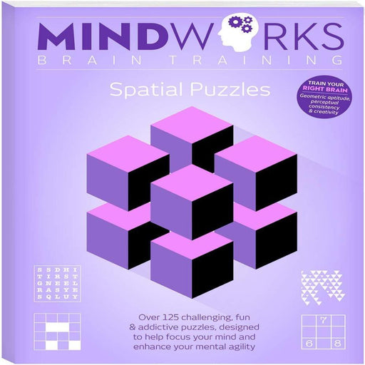 Mindworks Brain Training Spatial Puzzles-Activity Books-SBC-Toycra