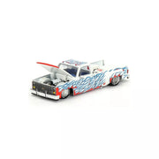 Mini GT #157: Chevrolet Silverado Dually on Fire V2 1:64