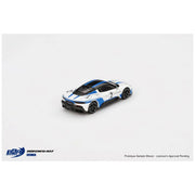 Mini GT #6407: Maserati MC20 2 Maserati Performance Experience White 1:64