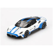 Mini GT #6407: Maserati MC20 2 Maserati Performance Experience White 1:64