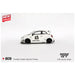 Mini GT #809: LB-WORKS x Abas Works ABARTH 595 Gara White 1:64-Vehicles-Mini GT-Toycra