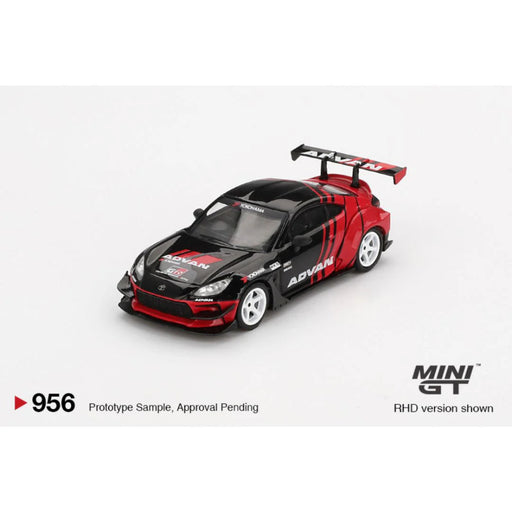 Mini GT #956: Toyota GR86 HKS TYPE R ADVAN 2022 Tokyo Auto Salon -Red-Vehicles-Mini GT-Toycra