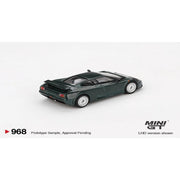 Mini GT #968: Bugatti EB110 GT Verde Scuro